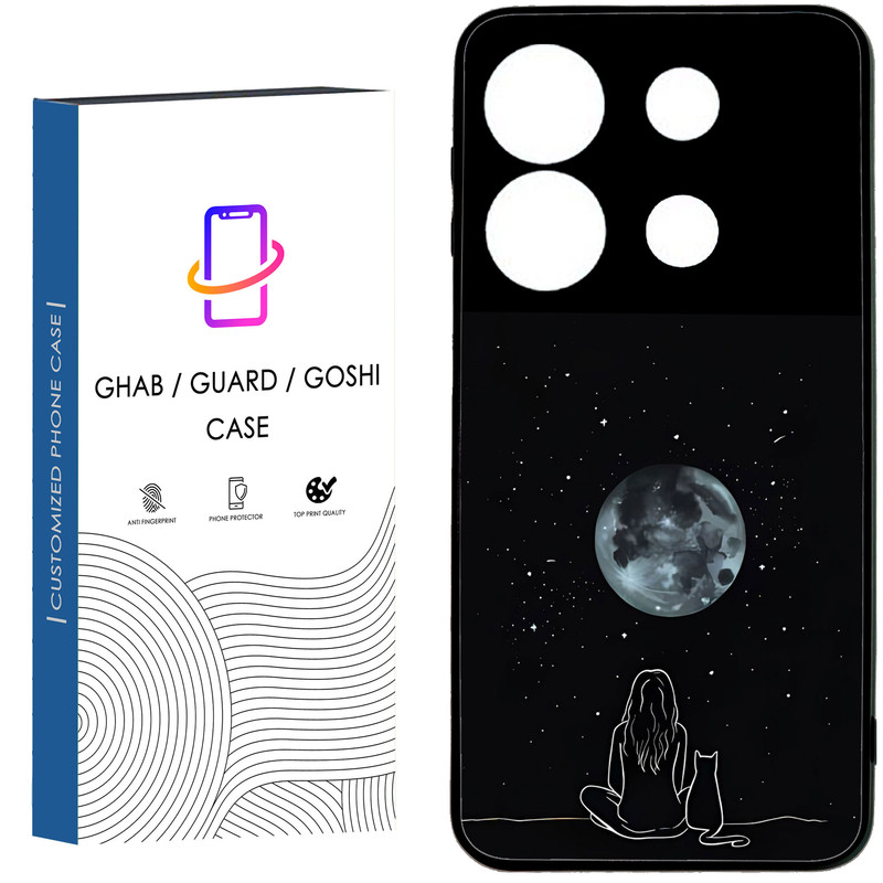 کاور قاب گارد گوشی طرح دخترانه کد 18- TPU مناسب برای گوشی موبایل شیائومی Redmi Note 13 Pro 5G / Poco X6 5G