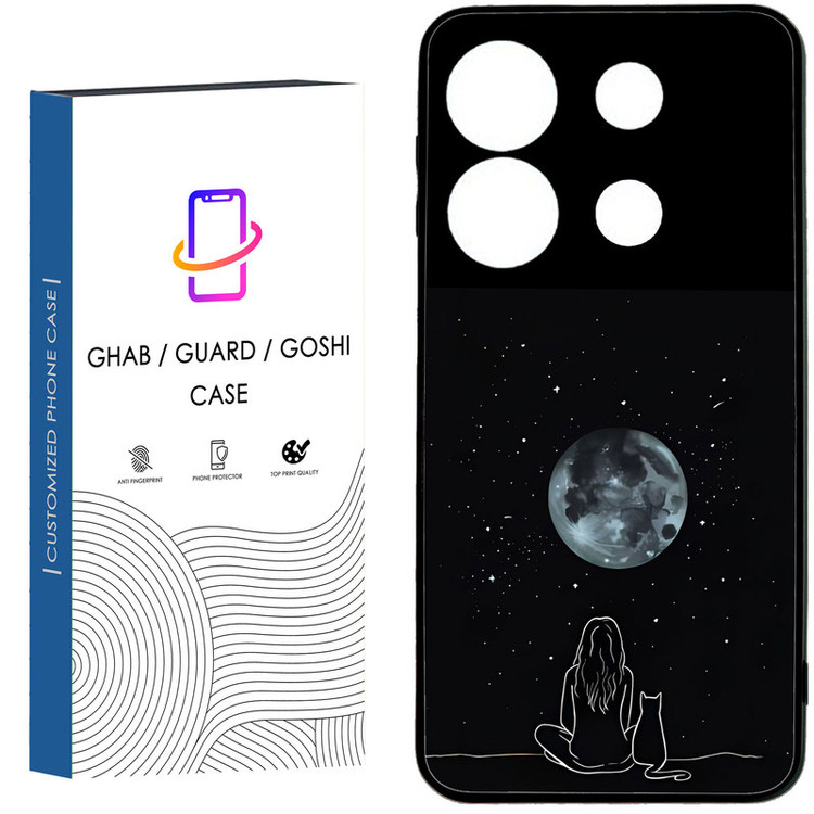 کاور قاب گارد گوشی طرح دخترانه کد 18- TPU مناسب برای گوشی موبایل شیائومی Redmi Note 13 Pro 5G / Poco X6 5G