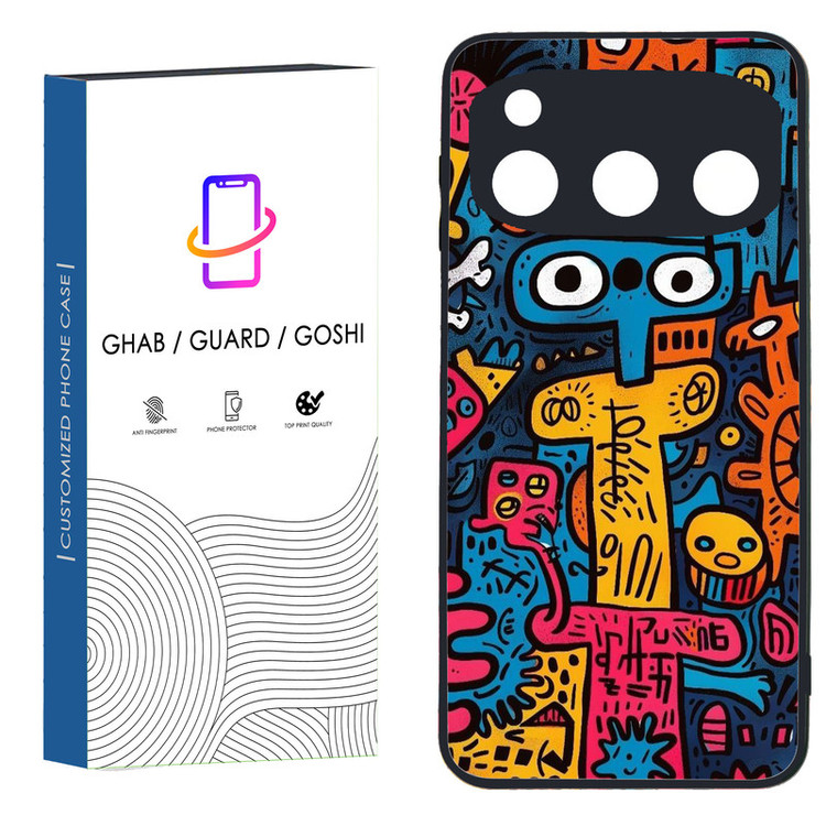 کاور قاب گارد گوشی طرح فانتزی کد 091 - TPU مناسب برای گوشی موبایل داریا Bond 5G