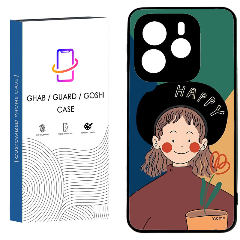 کاور قاب گارد گوشی طرح دخترانه کد 08 - TPU مناسب برای گوشی موبایل شیائومی Redmi Note 14 5G