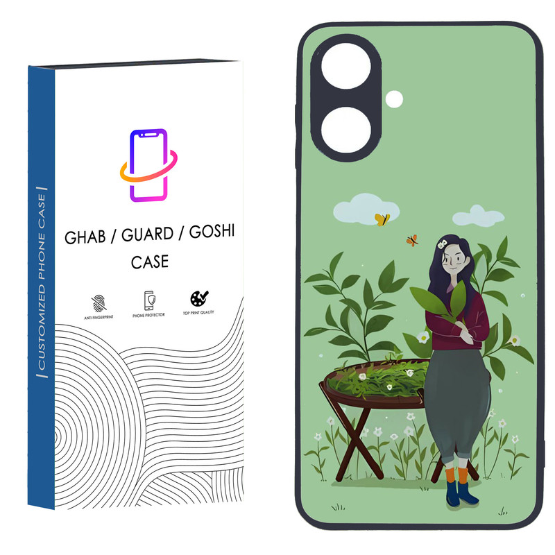 کاور قاب گارد گوشی طرح دخترانه کد 36 - TPU مناسب برای گوشی موبایل سامسونگ Galaxy A06