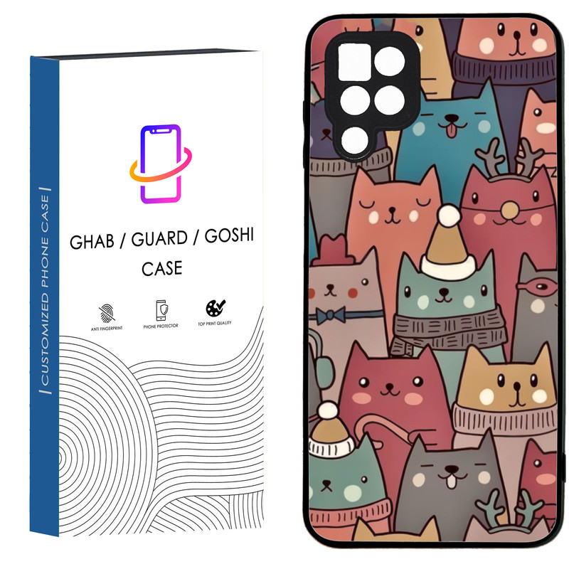 کاور قاب گارد گوشی طرح فانتزی کد 30 - TPU مناسب برای گوشی موبایل سامسونگ Galaxy A12