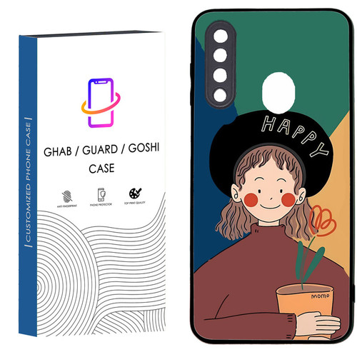 کاور قاب گارد گوشی طرح دخترانه کد 72 - TPU مناسب برای گوشی موبایل سامسونگ Galaxy A20S