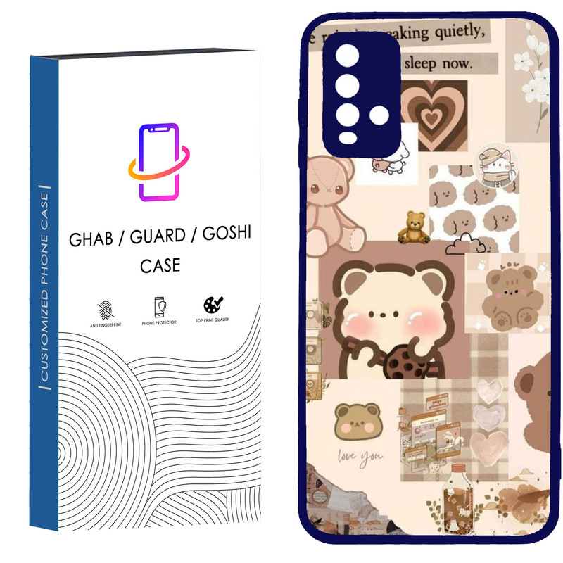 کاور قاب گارد گوشی طرح دخترانه کد - TPU - BN مناسب برای گوشی موبایل  شیائومی Redmi Note 9 4G / Redmi 9T