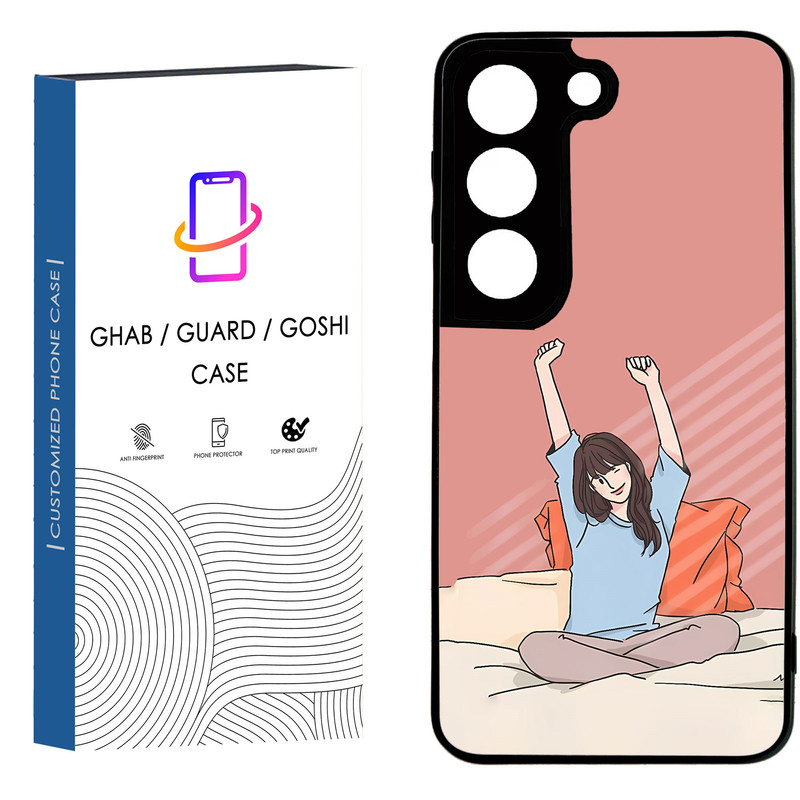کاور قاب گارد گوشی طرح دخترانه کد 24 - TPU مناسب برای گوشی موبایل سامسونگ Galaxy S21 FE