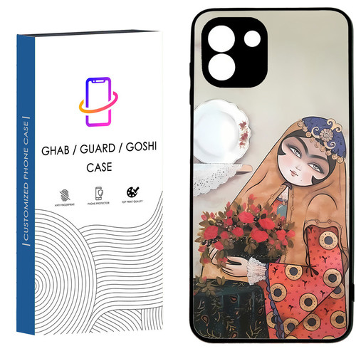 کاور قاب گارد گوشی طرح دخترانه کد 77- TPU مناسب برای گوشی موبایل سامسونگ Galaxy A03
