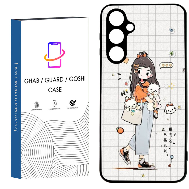 کاور قاب گارد گوشی طرح  دخترانه کد 60 - TPU مناسب برای گوشی موبایل   سامسونگ Galaxy A34