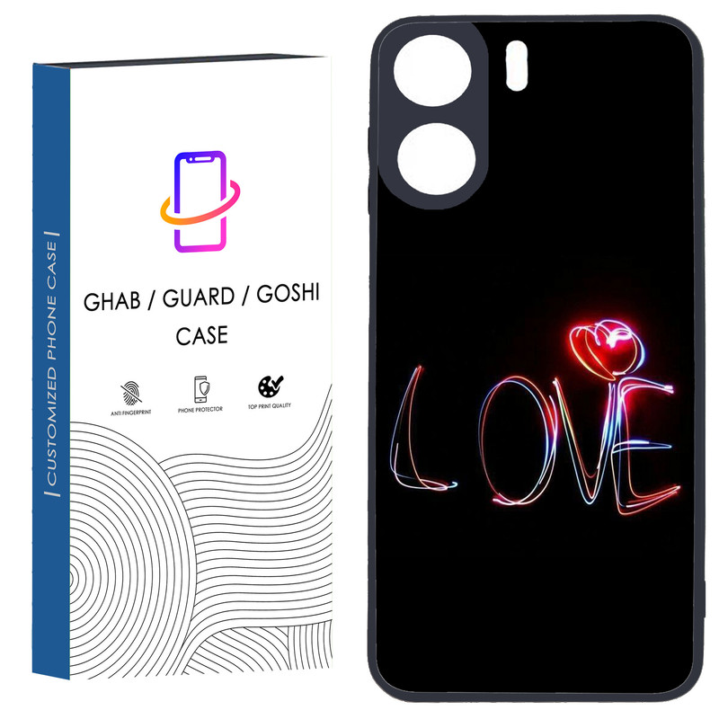 کاور قاب گارد گوشی طرح دخترانه کد 91 - TPU مناسب برای گوشی موبایل شیائومی Redmi 13C / Poco C65