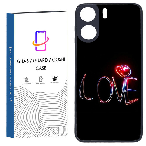 کاور قاب گارد گوشی طرح دخترانه کد 91 - TPU مناسب برای گوشی موبایل شیائومی Redmi 13C / Poco C65