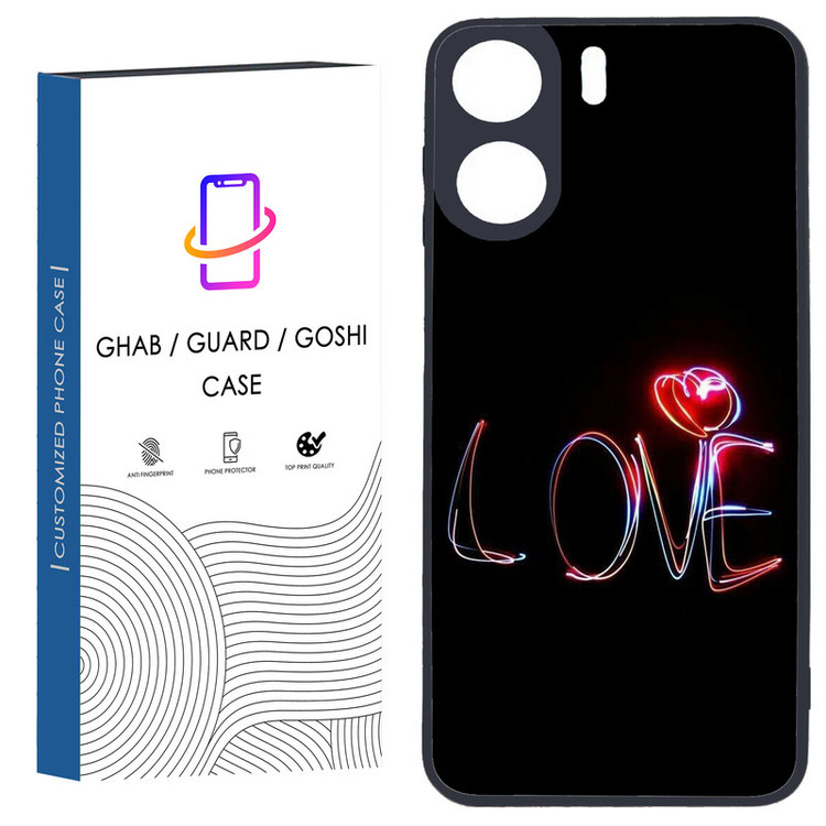 کاور قاب گارد گوشی طرح دخترانه کد 91 - TPU مناسب برای گوشی موبایل شیائومی Redmi 13C / Poco C65