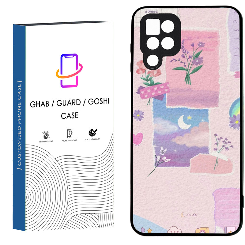 کاور قاب گارد گوشی طرح دخترانه کد 21 - TPU مناسب برای گوشی موبایل سامسونگ Galaxy A12