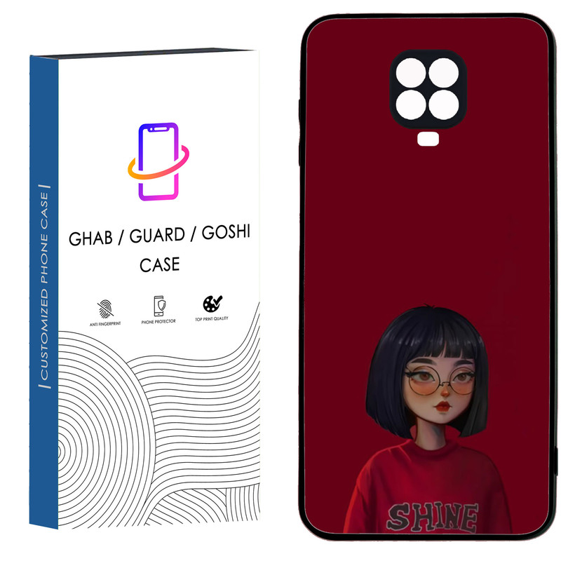 کاور قاب گارد گوشی طرح دخترانه کد 65- TPU مناسب برای گوشی موبایل شیائومی Redmi Note 9s / Note 9 pro