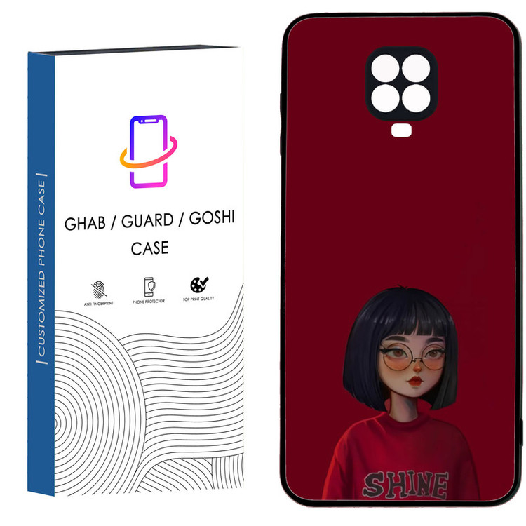 کاور قاب گارد گوشی طرح دخترانه کد 65- TPU مناسب برای گوشی موبایل شیائومی Redmi Note 9s / Note 9 pro
