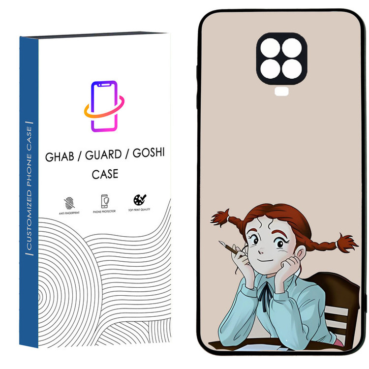 کاور قاب گارد گوشی طرح دخترانه کد 32 - TPU مناسب برای گوشی موبایل شیائومی Redmi Note 9s / Note 9 pro