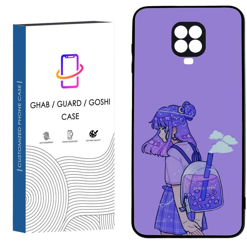 کاور قاب گارد گوشی طرح دخترانه کد 36 - TPU مناسب برای گوشی موبایل شیائومی Redmi Note 9s / Note 9 pro
