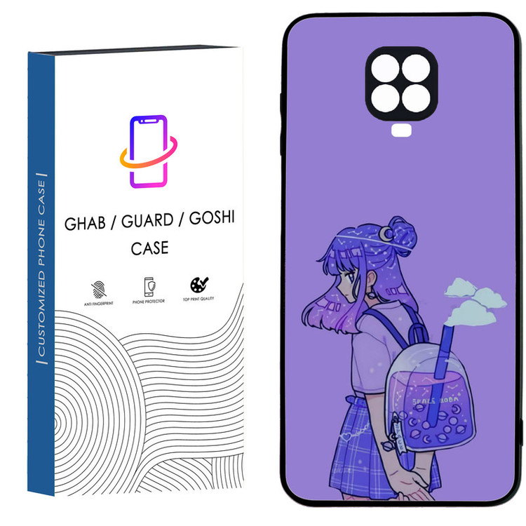 کاور قاب گارد گوشی طرح دخترانه کد 36 - TPU مناسب برای گوشی موبایل شیائومی Redmi Note 9s / Note 9 pro