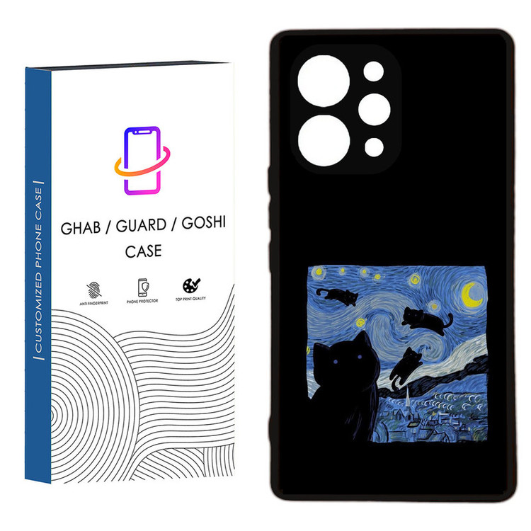 کاور قاب گارد گوشی طرح پسرانه کد 90 - TPU مناسب برای گوشی موبایل شیائومی Redmi 12