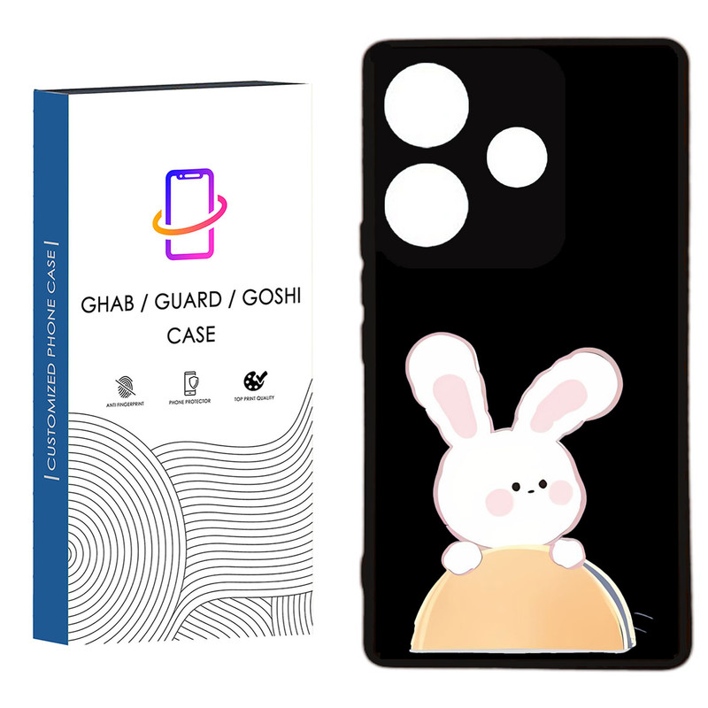 کاور قاب گارد گوشی طرح دخترانه کد 8 - TPU مناسب برای گوشی موبایل  شیائومی  Redmi 13