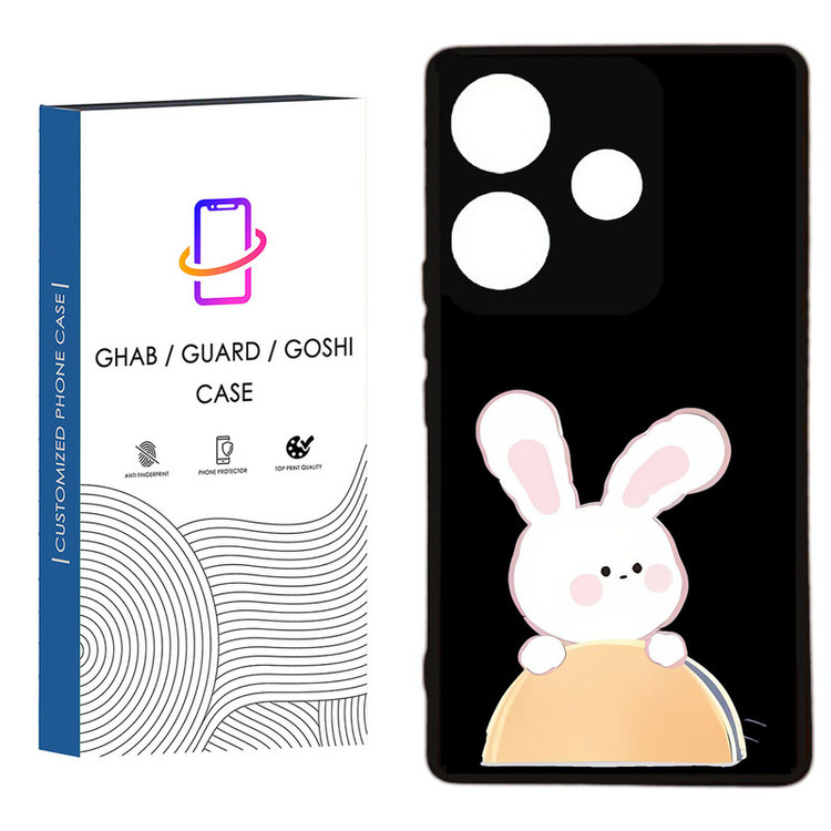 کاور قاب گارد گوشی طرح دخترانه کد 8 - TPU مناسب برای گوشی موبایل شیائومی Redmi 13