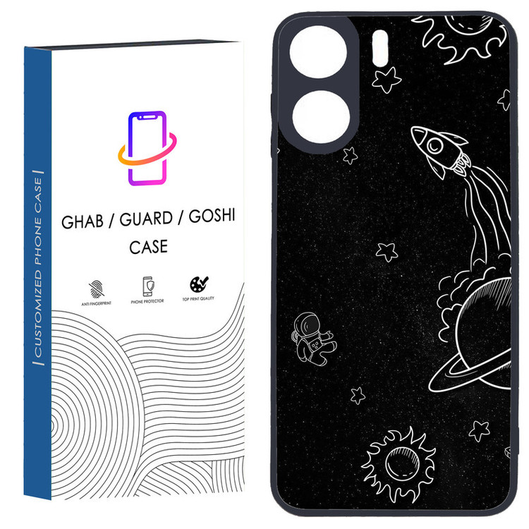 کاور قاب گارد گوشی طرح فانتزی کد 13 - TPU مناسب برای گوشی موبایل شیائومی Redmi 13C / Poco C65