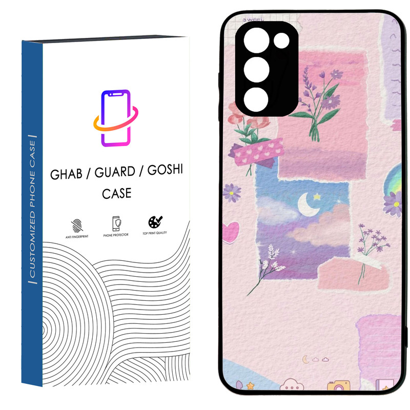 کاور قاب گارد گوشی طرح دخترانه کد 96 - TPU مناسب برای گوشی موبایل سامسونگ Galaxy A02S