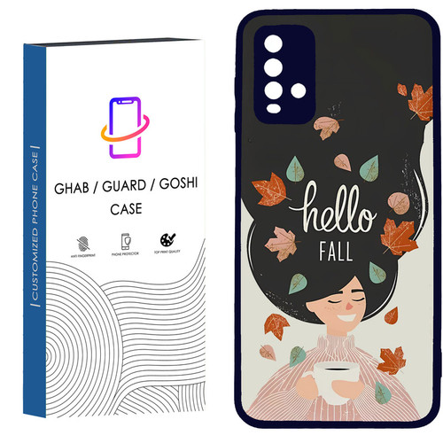 کاور قاب گارد گوشی طرح دخترانه کد - TPU - BN مناسب برای گوشی موبایل شیائومی Redmi Note 9 4G / Redmi 9T