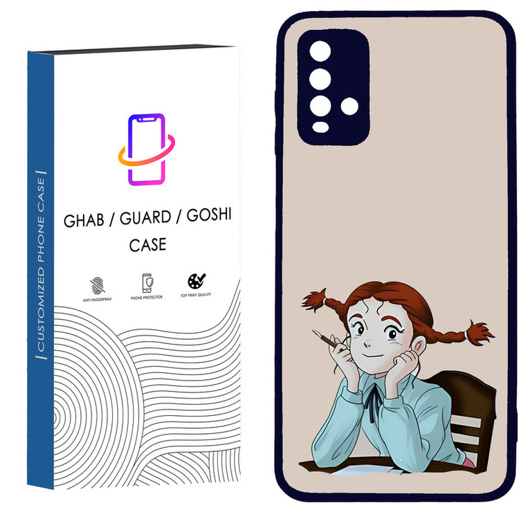 کاور قاب گارد گوشی طرح دخترانه کد - TPU - BN مناسب برای گوشی موبایل شیائومی Redmi Note 9 4G / Redmi 9T