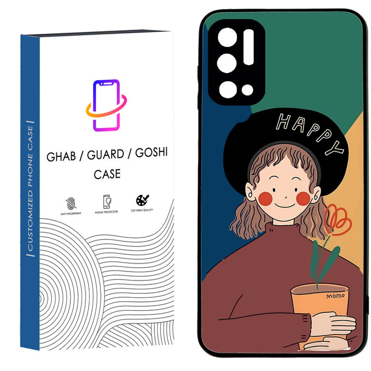 کاور قاب گارد گوشی طرح دخترانه کد 84 - TPU مناسب برای گوشی موبایل شیائومی Redmi Note 10 5G