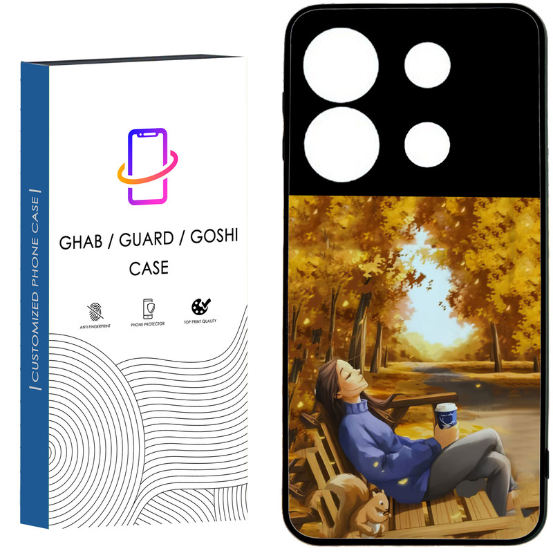 کاور قاب گارد گوشی طرح دخترانه کد 11- TPU مناسب برای گوشی موبایل شیائومی Redmi Note 13 Pro 5G / Poco X6 5G