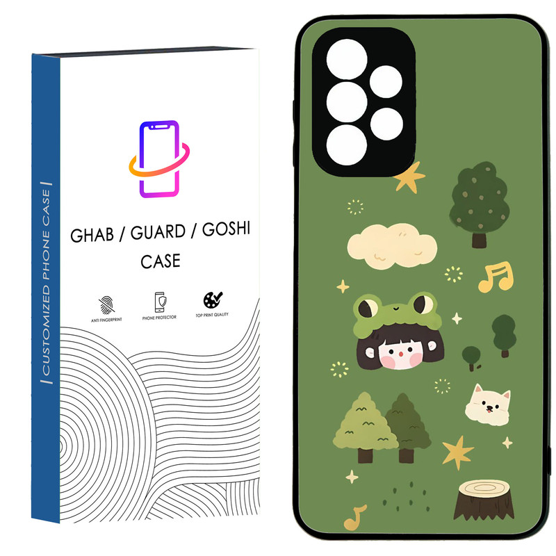 کاور قاب گارد گوشی طرح دخترانه کد 72- TPU مناسب برای گوشی موبایل سامسونگ Galaxy A53