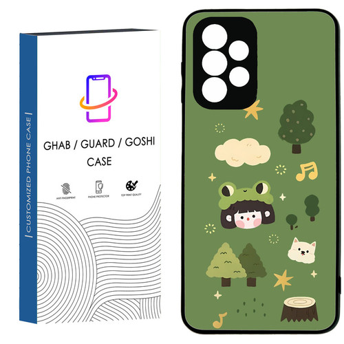 کاور قاب گارد گوشی طرح دخترانه کد 72- TPU مناسب برای گوشی موبایل سامسونگ Galaxy A53