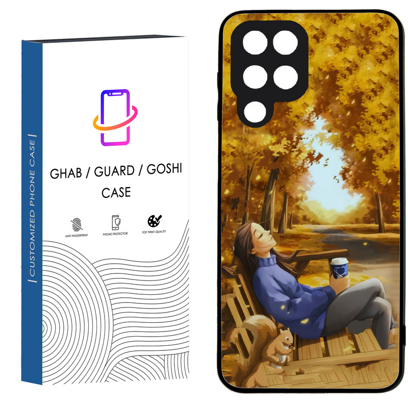 کاور قاب گارد گوشی طرح دخترانه کد 49 - TPU مناسب برای گوشی موبایل سامسونگ Galaxy A22 4G
