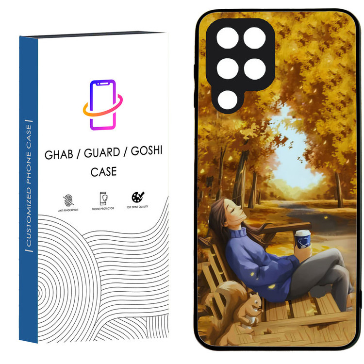 کاور قاب گارد گوشی طرح دخترانه کد 49 - TPU مناسب برای گوشی موبایل سامسونگ Galaxy A22 4G