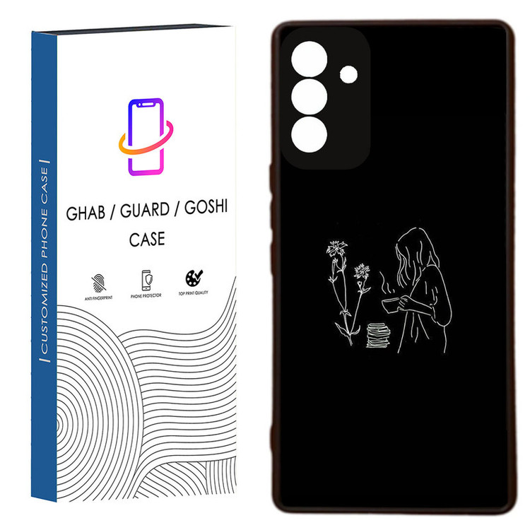 کاور قاب گارد گوشی طرح دخترانه کد 41 - TPU مناسب برای گوشی موبایل سامسونگ Galaxy A05s