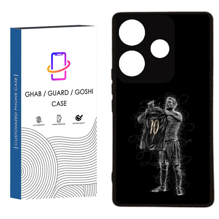 کاور قاب گارد گوشی طرح پسرانه کد 43 - TPU مناسب برای گوشی موبایل شیائومی Redmi 13