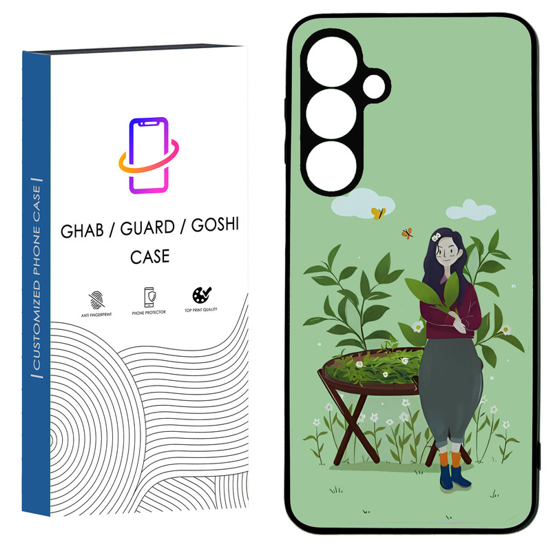 کاور قاب گارد گوشی طرح دخترانه کد 120 - TPU مناسب برای گوشی موبایل سامسونگ Galaxy A16