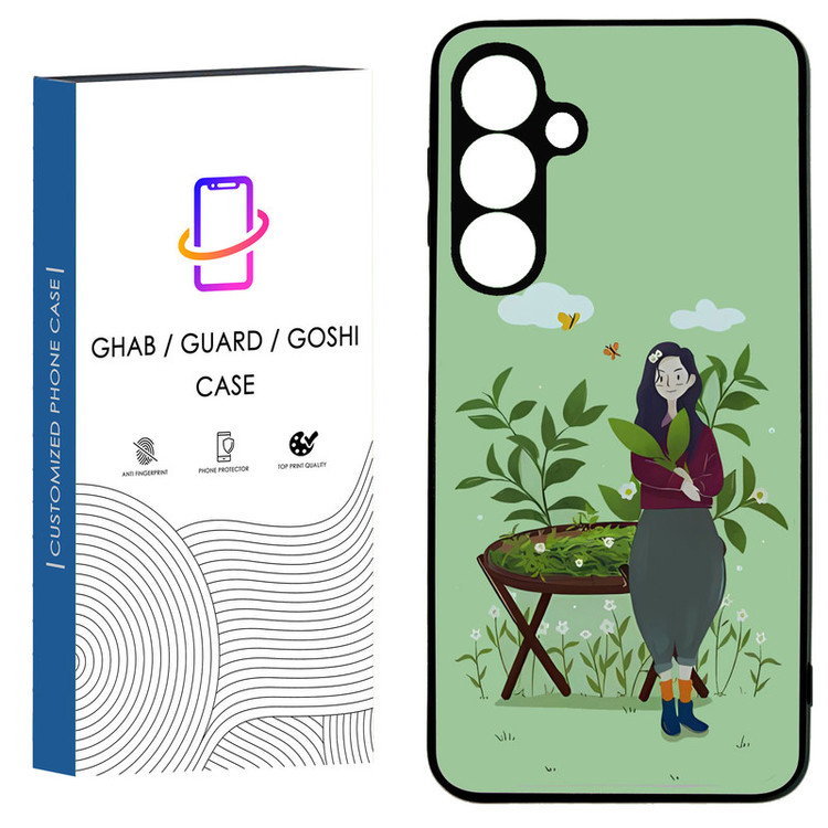 کاور قاب گارد گوشی طرح دخترانه کد 120 - TPU مناسب برای گوشی موبایل سامسونگ Galaxy A16