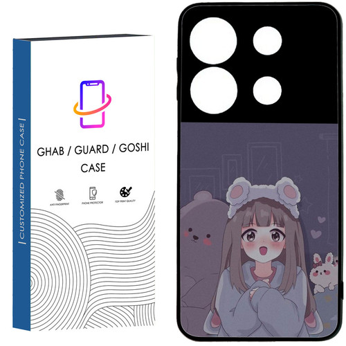 کاور قاب گارد گوشی طرح دخترانه کد 72- TPU مناسب برای گوشی موبایل شیائومی Redmi Note 13 Pro 5G / Poco X6 5G