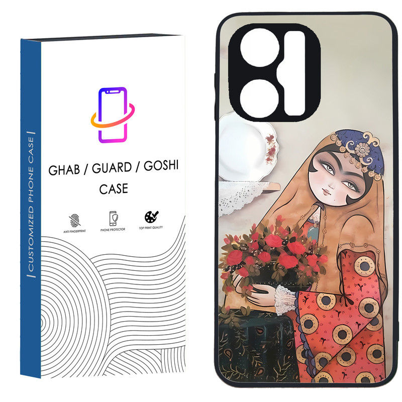 کاور قاب گارد گوشی طرح دخترانه کد 45 - TPU مناسب برای گوشی موبایل  شیائومی Note 12 Pro 5G
