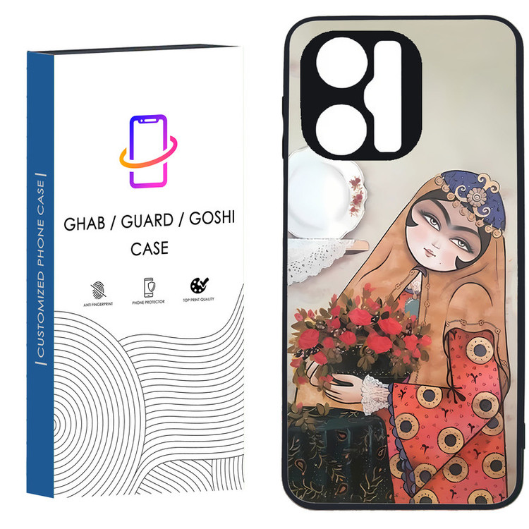 کاور قاب گارد گوشی طرح دخترانه کد 45 - TPU مناسب برای گوشی موبایل شیائومی Note 12 Pro 5G