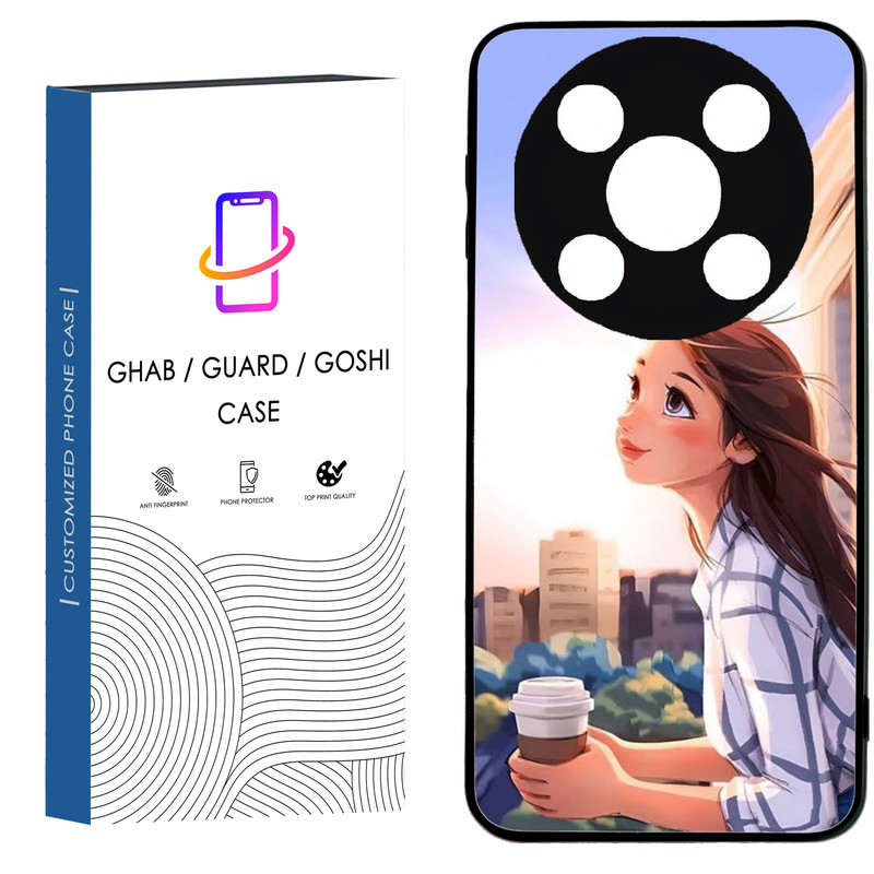 کاور قاب گارد گوشی طرح دخترانه کد 21 - TPU مناسب برای گوشی موبایل وکال V2 / V2 Lite