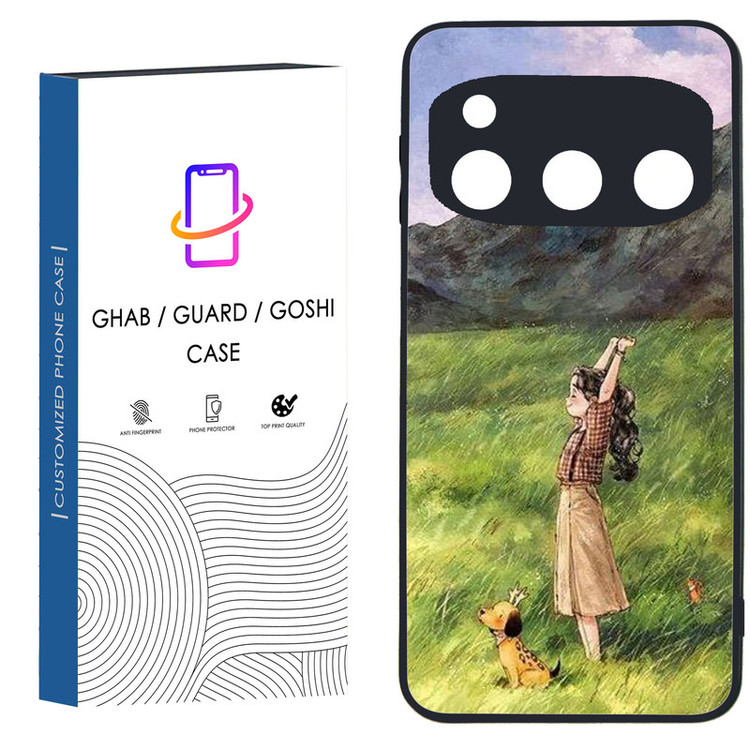 کاور قاب گارد گوشی طرح دخترانه کد 31 - TPU مناسب برای گوشی موبایل داریا Bond 5g
