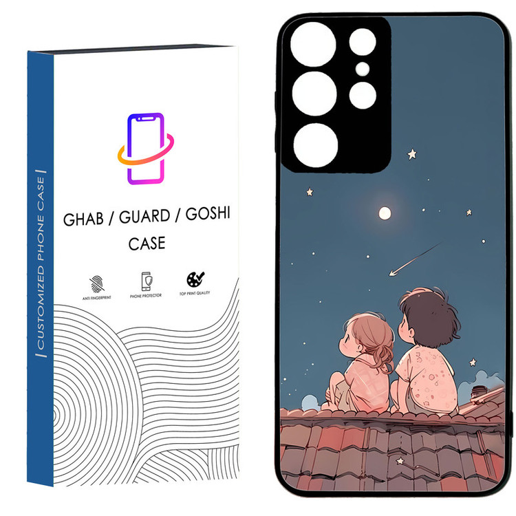 کاور قاب گارد گوشی طرح دخترانه کد 63 - TPU مناسب برای گوشی موبایل سامسونگ Galaxy S21 Ultra / S20 Ultra
