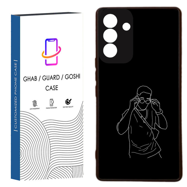 کاور قاب گارد گوشی طرح پسرانه کد 52 -Rock مناسب برای گوشی موبایل سامسونگ Galaxy A55