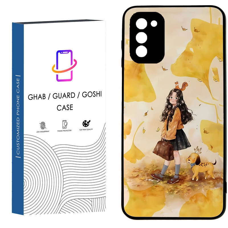 کاور قاب گارد گوشی طرح دخترانه کد 49 - TPU مناسب برای گوشی موبایل سامسونگ Galaxy A03S