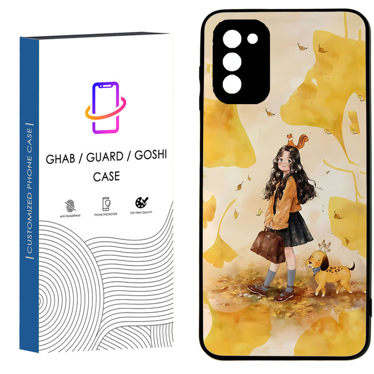 کاور قاب گارد گوشی طرح دخترانه کد 49 - TPU مناسب برای گوشی موبایل سامسونگ Galaxy A03S