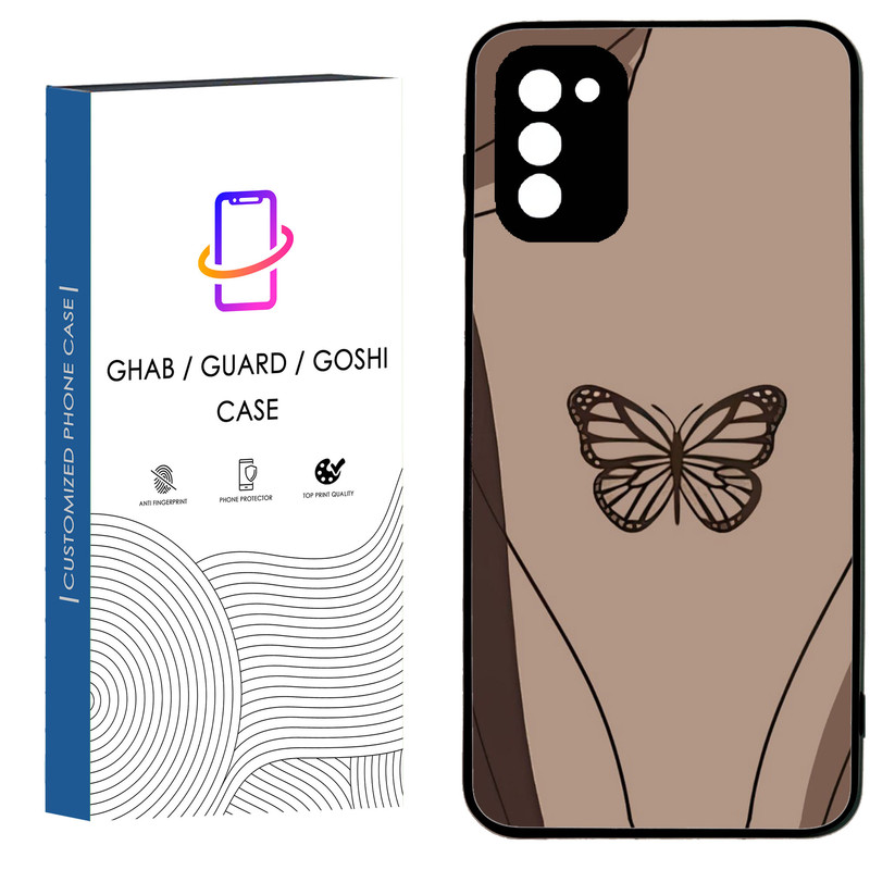 کاور قاب گارد گوشی طرح دخترانه کد 7 - TPU مناسب برای گوشی موبایل سامسونگ Galaxy A03S