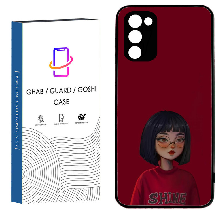 کاور قاب گارد گوشی طرح دخترانه کد 10 - TPU مناسب برای گوشی موبایل سامسونگ Galaxy A02S