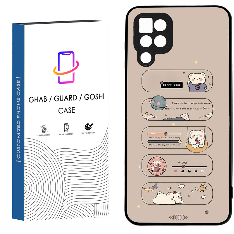 کاور قاب گارد گوشی طرح دخترانه کد 28 - TPU مناسب برای گوشی موبایل سامسونگ Galaxy A12