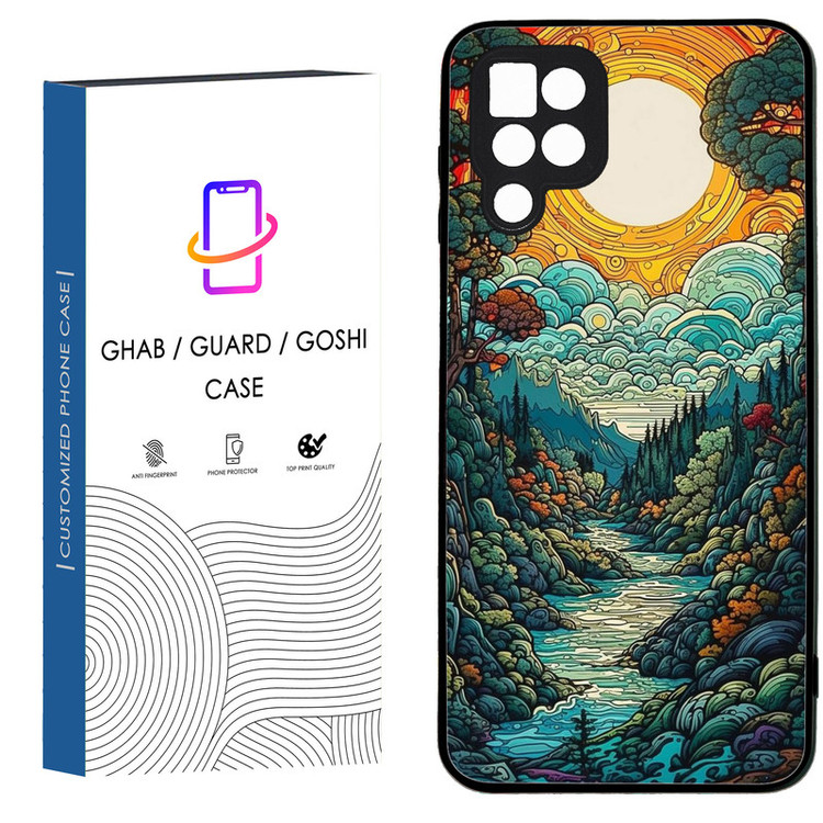 کاور قاب گارد گوشی طرح فانتزی کد 4 - TPU مناسب برای گوشی موبایل سامسونگ Galaxy A12